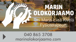 Marin Olokorjaamo Tmi Marja-Liisa Kivelä logo